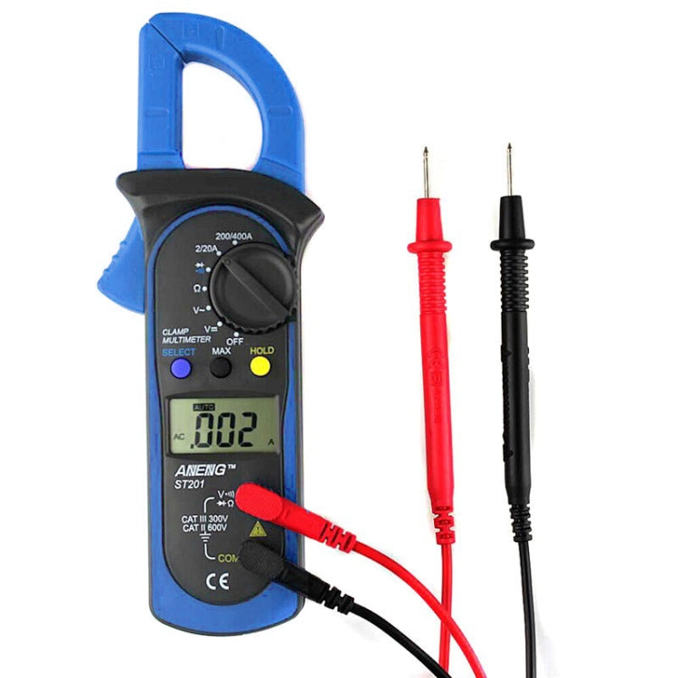 ANENG ST201 Tester per strumenti di misurazione di tensione e corrente multimetro digitale CA e CC ANENG ST201 Tester per strumenti di misurazione di tensione e corrente multimetro digitale CA e CC